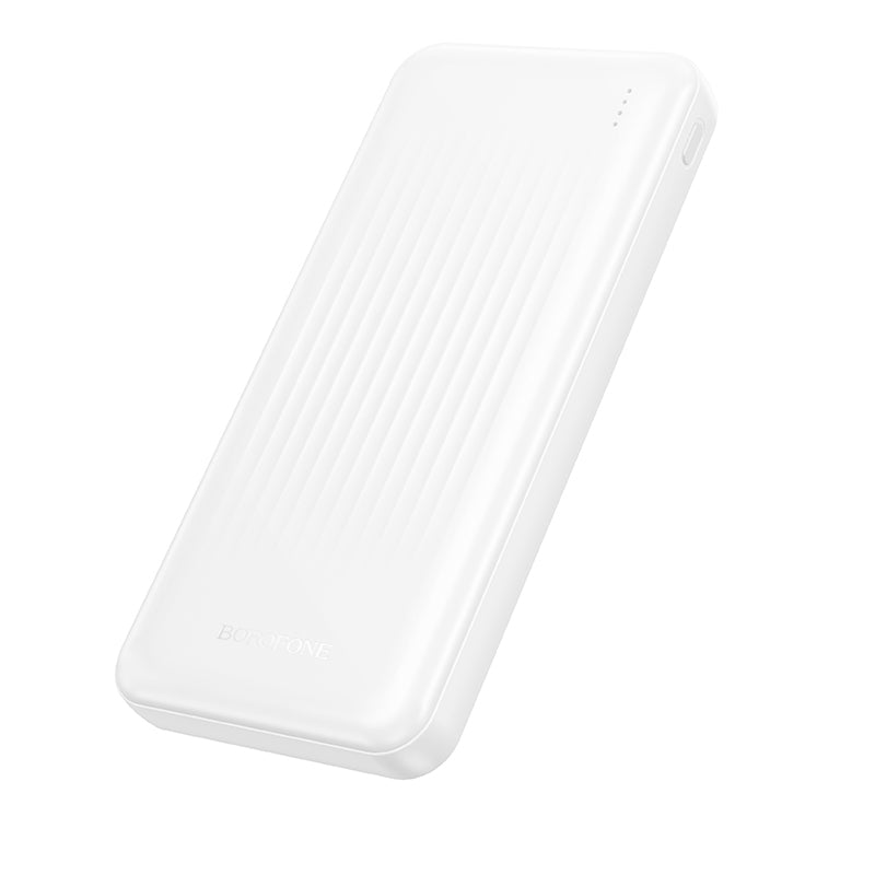 Batterie Externe Borofone BJ78 Clever, 10000mAh, 10W, 2 x USB-A, Blanche