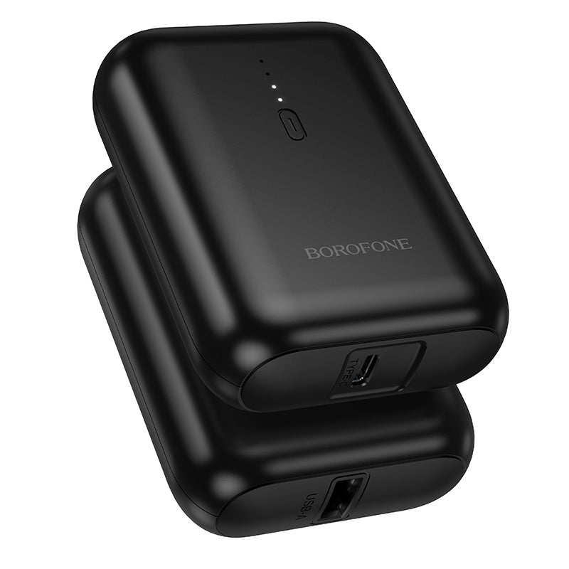 Batterie Externe Borofone BJ81 Stability, 5000mAh, 10W, 1 x USB-A, Noire