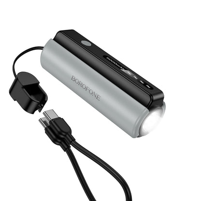 Externe Batterie Borofone BJ87 Star, 5000mAh, 10W, 1 x USB-C, Grau