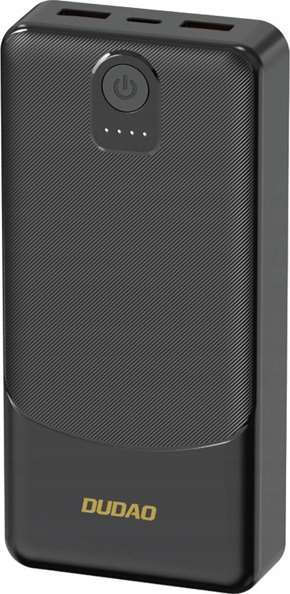 Externer Akku Dudao K10Pro, 20000mAh, 12W, 2 x USB-A, Schwarz
