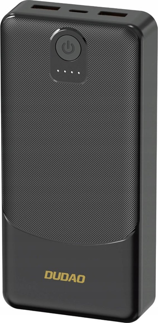Externer Akku Dudao K10Pro, 20000mAh, 12W, 2 x USB-A, Schwarz
