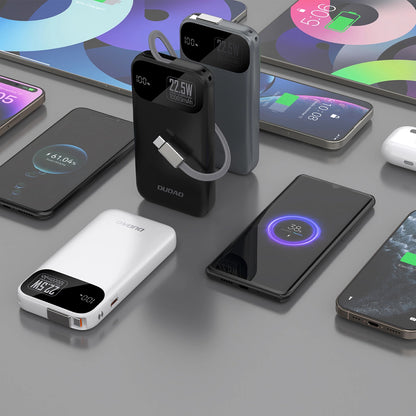 Batterie Externe Dudao K31, 10000mAh, 22.5W, PD, 2 x USB-C, Noire