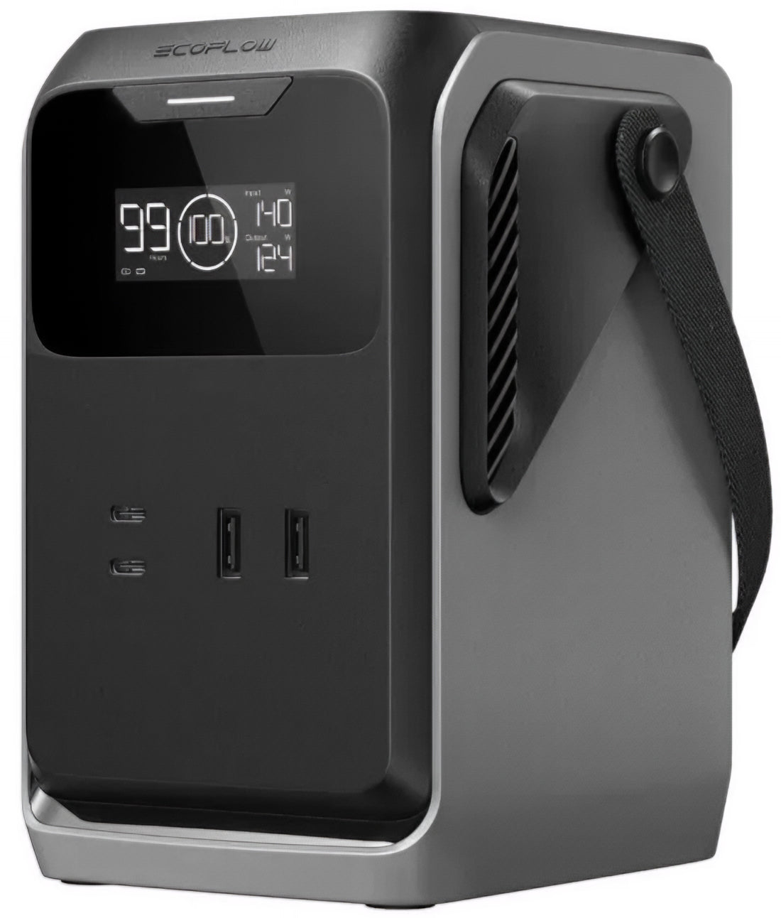 Batterie Externe EcoFlow Trail 200, 60000mAh, 220W, PD, 2 x USB-A - 2 x USB-C, Noire EF-TRAIL200-N