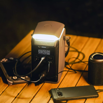 Batterie Externe EcoFlow Trail 200, 60000mAh, 220W, PD, 2 x USB-A - 2 x USB-C, Noire EF-TRAIL200-N