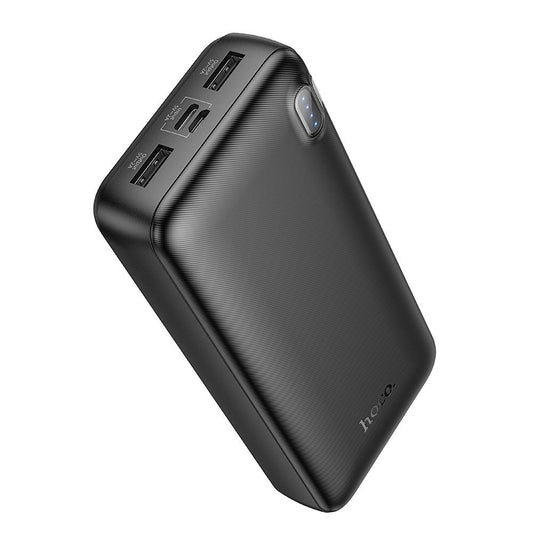 Batterie Externe HOCO J128A, 20000mAh, 10W, 2 x USB-A, Noire