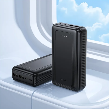 Externe Batterie HOCO J165A, 20000mAh, 10W, 2 x USB-A, Schwarz