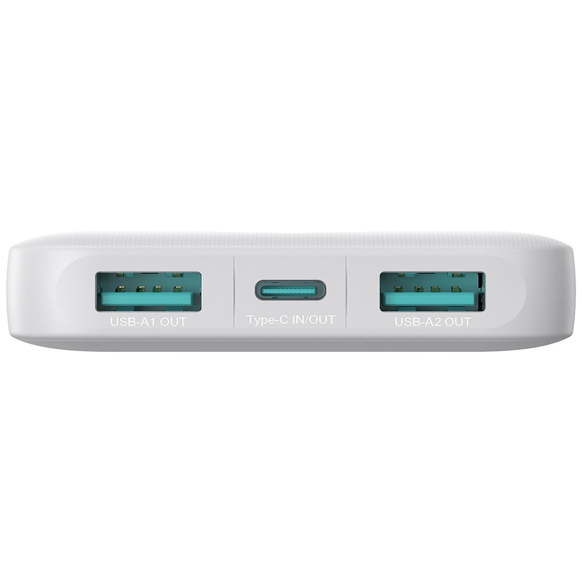 Externer Akku Joyroom JR-PBF12, 10000mAh, 12W, 1 x USB-C - 2 x USB-A, Weiß