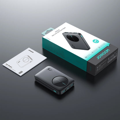 Externer Akku Joyroom JR-PBF13, 5000mAh, 12W, 1 x USB-C - 2 x USB-A, Schwarz