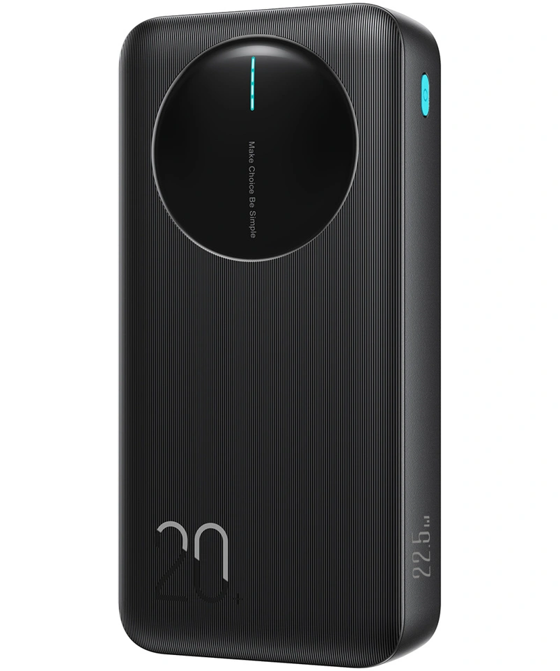 Batterie Externe Joyroom JR-PBF14 Pro, 20000mAh, 22.5W, QC + PD, 1 x USB-C - 2 x USB-A, Noire