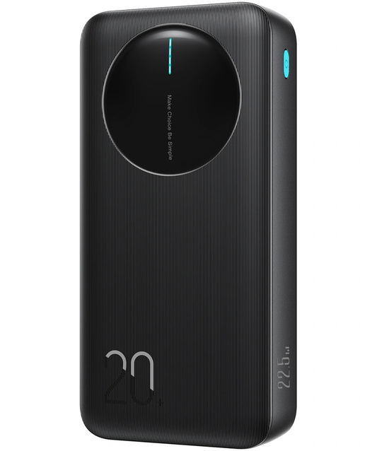 Externer Akku Joyroom JR-PBF14 Pro, 20000mAh, 22.5W, QC + PD, 1 x USB-C - 2 x USB-A, Schwarz