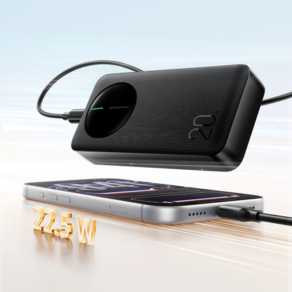 Batterie Externe Joyroom JR-PBF14 Pro, 20000mAh, 22.5W, QC + PD, 1 x USB-C - 2 x USB-A, Noire