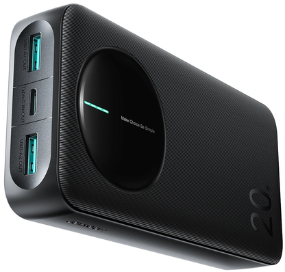Batterie Externe Joyroom JR-PBF14 Pro, 20000mAh, 22.5W, QC + PD, 1 x USB-C - 2 x USB-A, Noire