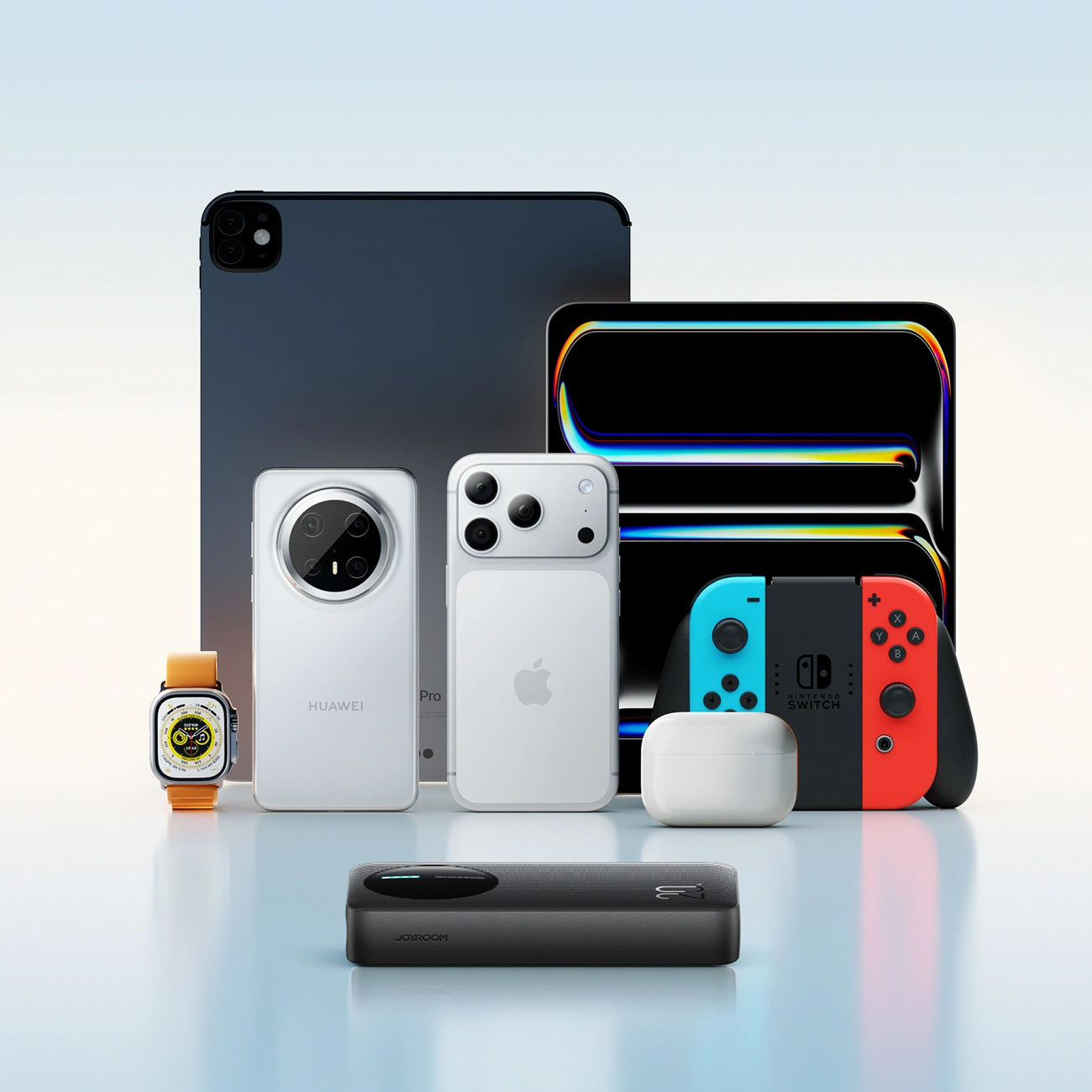 Batterie Externe Joyroom JR-PBF14 Pro, 20000mAh, 22.5W, QC + PD, 1 x USB-C - 2 x USB-A, Noire