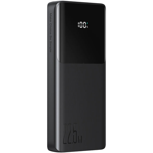 Externer Akku Joyroom JR-PBF19, 10000mAh, 22.5W, QC + PD, 1 x Lightning - 1 x USB-A - 2 x USB-C, Schwarz
