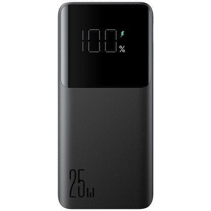 Batterie Externe Joyroom JR-PBF20, 10000mAh, 25W, QC + PD, 1 x USB-C - 2 x USB-A, Noire