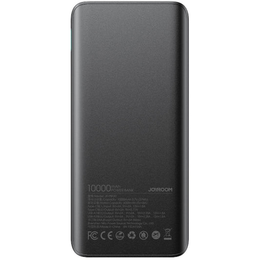 Externer Akku Joyroom JR-PBF20, 10000mAh, 25W, QC + PD, 1 x USB-C - 2 x USB-A, Schwarz