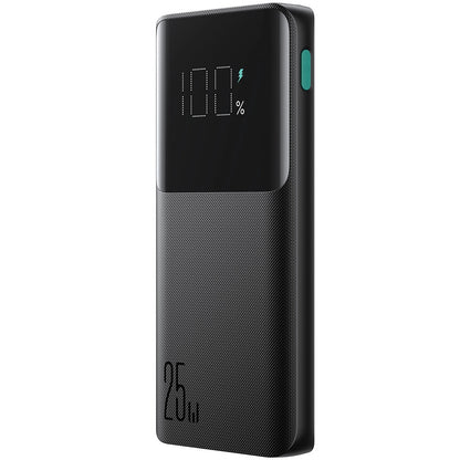 Batterie Externe Joyroom JR-PBF20, 10000mAh, 25W, QC + PD, 1 x USB-C - 2 x USB-A, Noire
