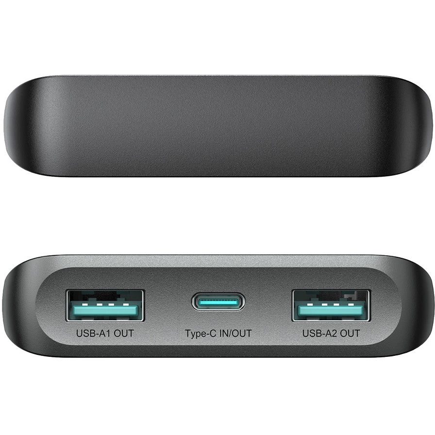 Batterie Externe Joyroom JR-PBF20, 10000mAh, 25W, QC + PD, 1 x USB-C - 2 x USB-A, Noire
