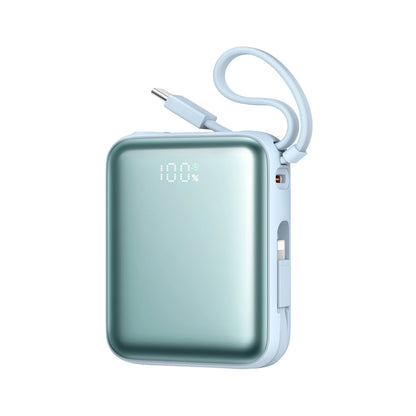 Externer Akku Joyroom JR-PBF27, 10000mAh, 22.5W, PD, 1 x Lightning - 2 x USB-C, Blau