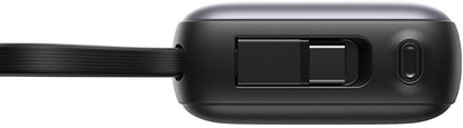 Batterie Externe Joyroom JR-PBF27, 10000mAh, 22.5W, PD, 1 x Lightning - 2 x USB-C, Noire