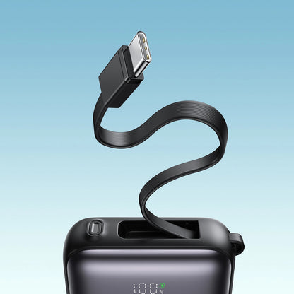 Batterie Externe Joyroom JR-PBF27, 10000mAh, 22.5W, PD, 1 x Lightning - 2 x USB-C, Noire