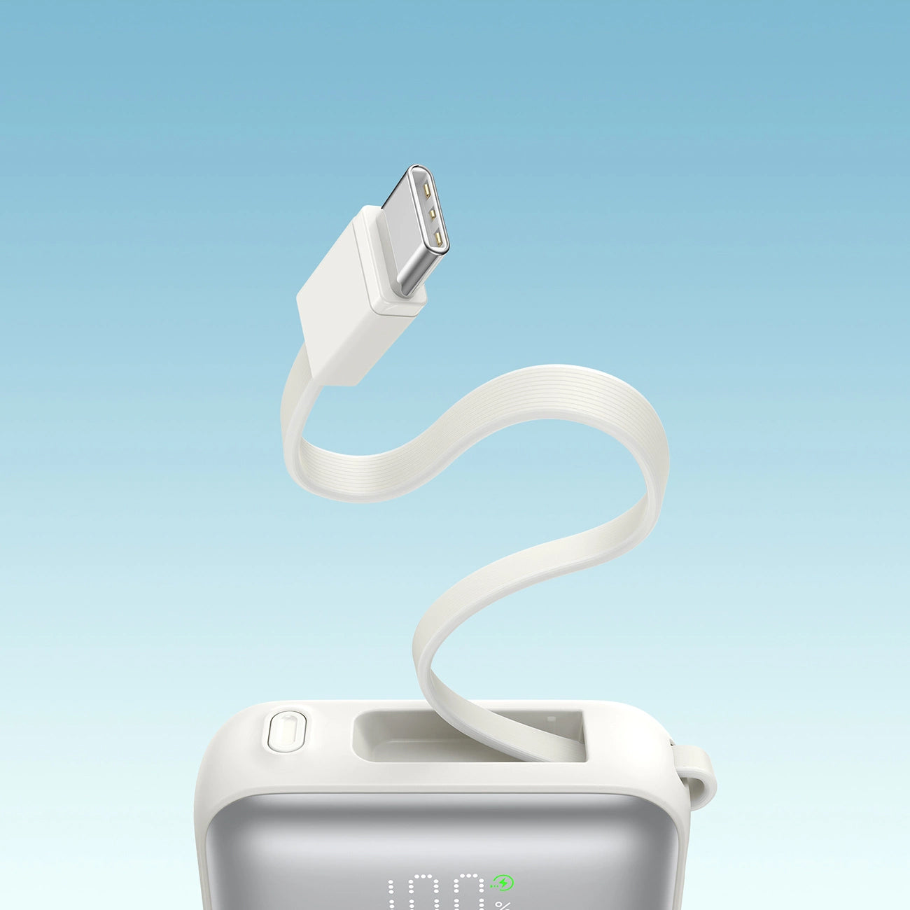 Batterie Externe Joyroom JR-PBF27, 10000mAh, 22.5W, PD, 1 x Lightning - 2 x USB-C, Blanche