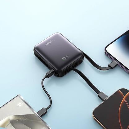 Batterie Externe Joyroom JR-PBF27, 10000mAh, 22.5W, PD, 1 x Lightning - 2 x USB-C, Noire
