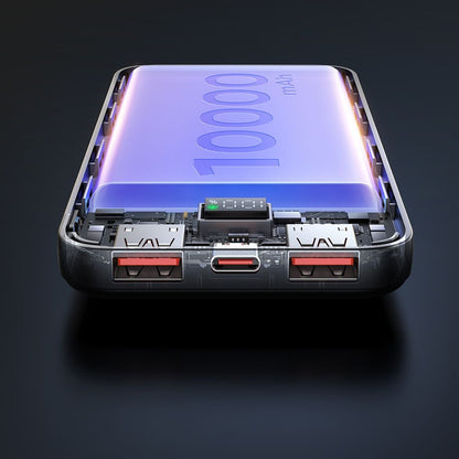 Batterie Externe McDodo MC-4220, 10000mAh, 22.5W, QC + PD, 2 x USB-A - 1 x USB-C, Noire