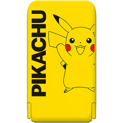 Drahtlose Externe Batterie OTL Pokemon Pikatchu, 5000mAh, 20W, PD + FQI, 1 x QI - 1 x USB-C, Gelb PK1191