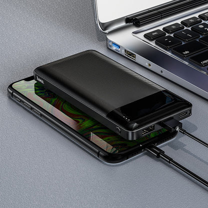 Externe Batterie HOCO J72, 10000mAh, 10W, 2 x USB-A, Schwarz