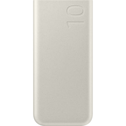 Batterie Externe Samsung, 10000mAh, 25W, PD, 2 x USB-C, Beige, Reconditionnée EB-P3400XUEGEU