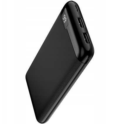 Batterie Externe Setty SPBL-10, 10000mAh, 10W, 2 x USB-A, Noire