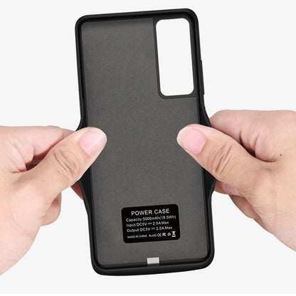 Batterie Externe Type Étui Techsuit Power Pro Battery pour Huawei P30 Pro New Edition / P30 Pro, 5000mAh, Noire