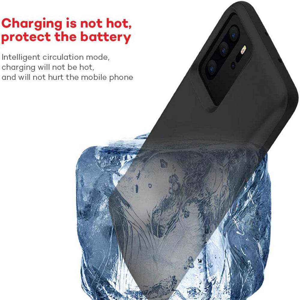 Batterie Externe Type Étui Techsuit Power Pro Battery pour Huawei P30 Pro New Edition / P30 Pro, 5000mAh, Noire