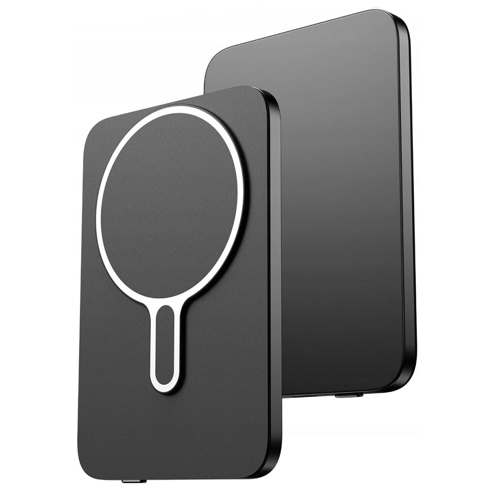 Externer Wireless-Akku 3MK MagSnap Go, 5000mAh, 20W, PD + FQI, 1 x QI - 1 x USB-C, Grau