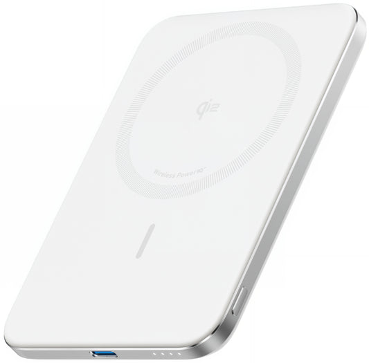 Batterie Externe Sans Fil Anker Nano, 5000mAh, 20W, PD + FQI, 1 x QI - 1 x USB-C, Blanche A1665H21