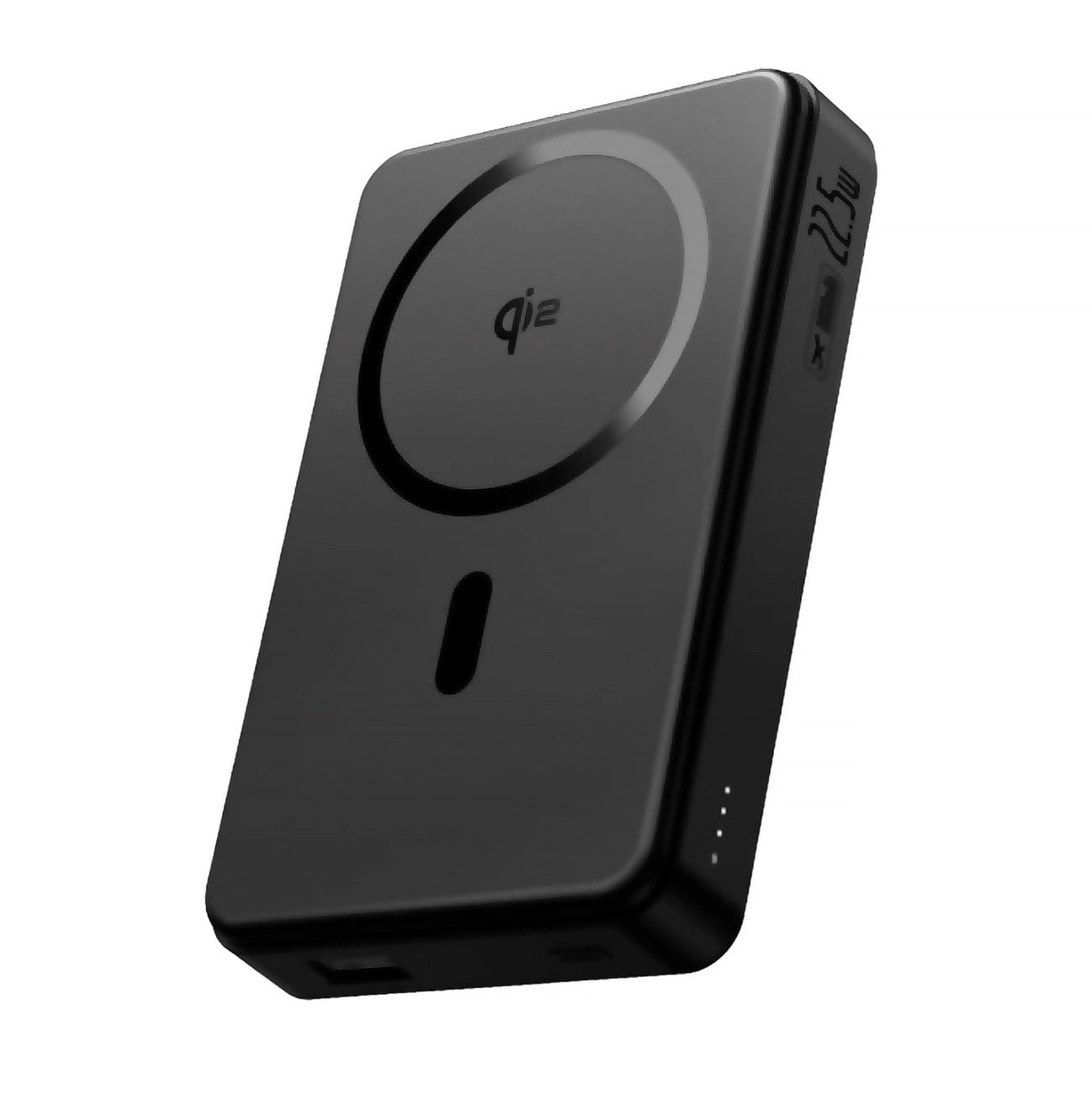 Batterie Externe Sans Fil Baseus Airpow2 Qi2, 10000mAh, 22.5W, QC + PD + FQI, 1 x QI - 1 x USB-A - 1 x USB-C, Noire P10080000123-00