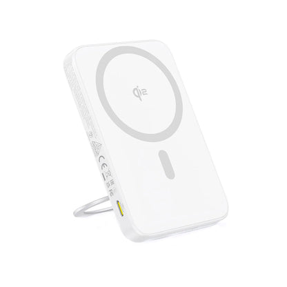 Batterie Externe Sans Fil Baseus PicoGo, 5000mAh, 20W, PD + FQI, 1 x QI - 1 x USB-C, Blanche P10076800213-01