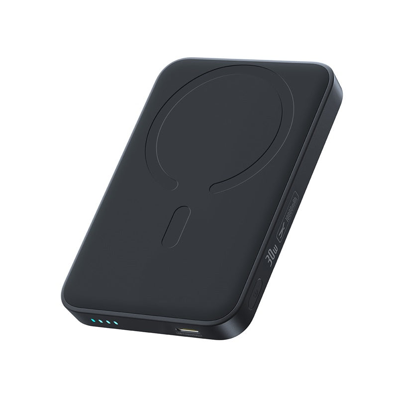 Batterie Externe Sans Fil Baseus EnerFill FM11, 10000mAh, 30W, PD + FQI, 1 x QI - 1 x USB-C, Noire