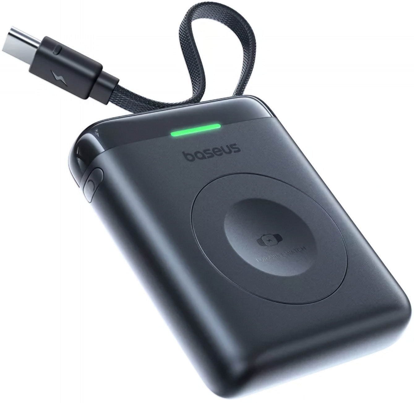 Wireless Powerbank Baseus EnerFill FW11 für Apple Watch Series, 1640mAh, 5W, 1 x QI, Schwarz E0205301
