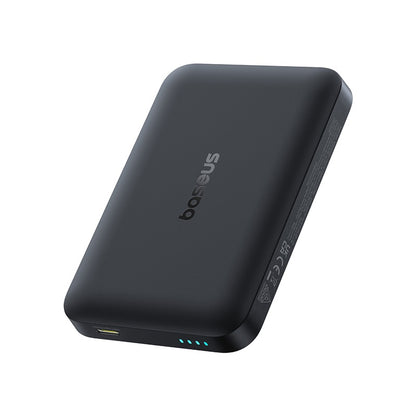 Batterie Externe Sans Fil Baseus EnerFill FM11, 10000mAh, 30W, PD + FQI, 1 x QI - 1 x USB-C, Noire