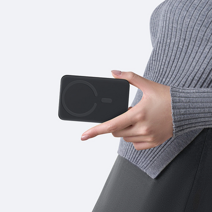 Batterie Externe Sans Fil Baseus EnerFill FM11 Ultra-Mini, 10000mAh, 22.5W, PD + FQI, 1 x QI - 1 x USB-C, Noire P1008210E123-00