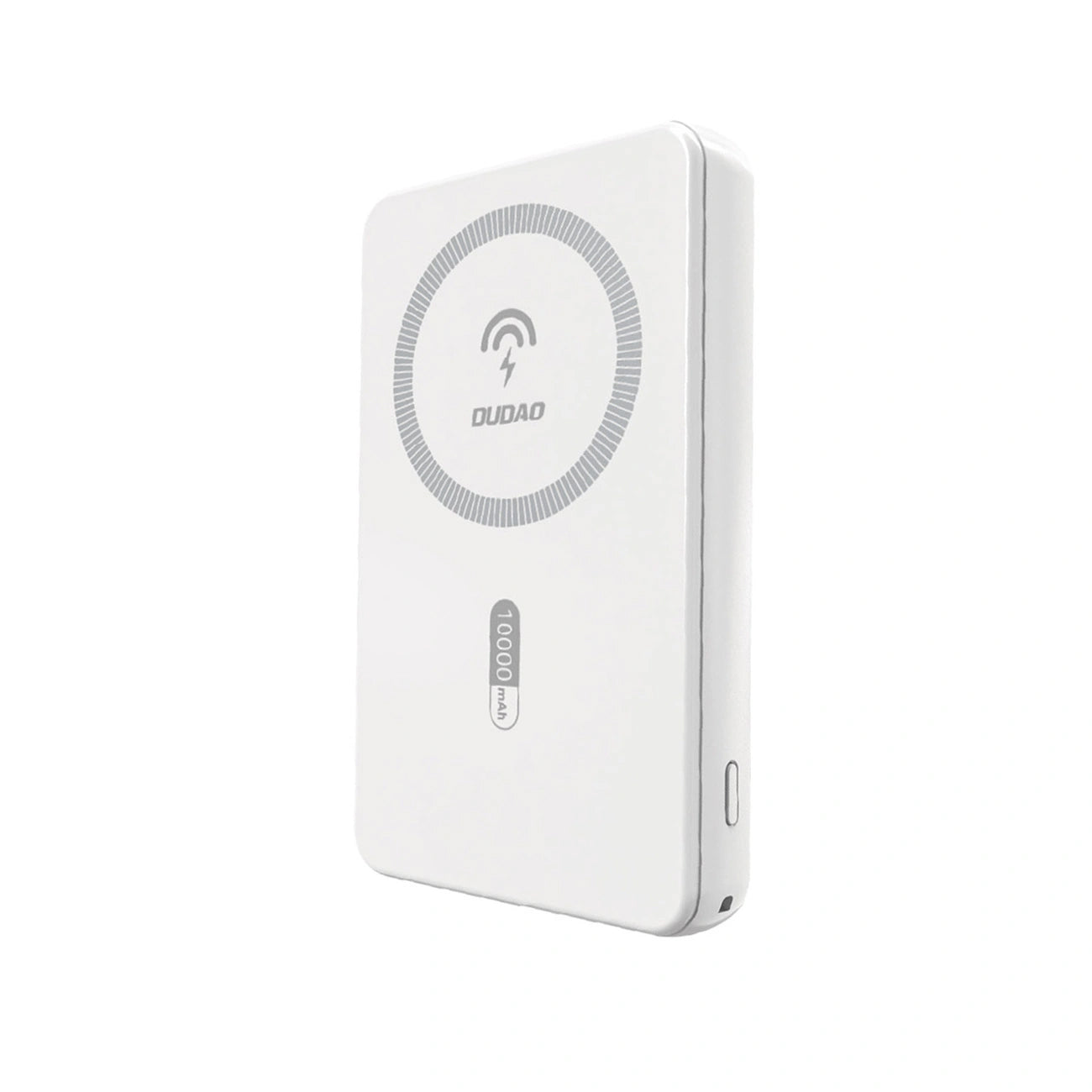 Wireless Externe Batterie Dudao K14S, 5000mAh, 20W, QC + PD + FQI, 1 x QI - 1 x USB-A - 1 x USB-C, Weiß