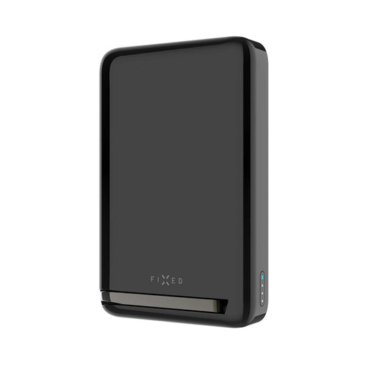 Externer Wireless Akku Fixed MagZen 10 Pro, 10000mAh, 30W, PD + FQI, 1 x QI - 1 x USB-C, Schwarz
