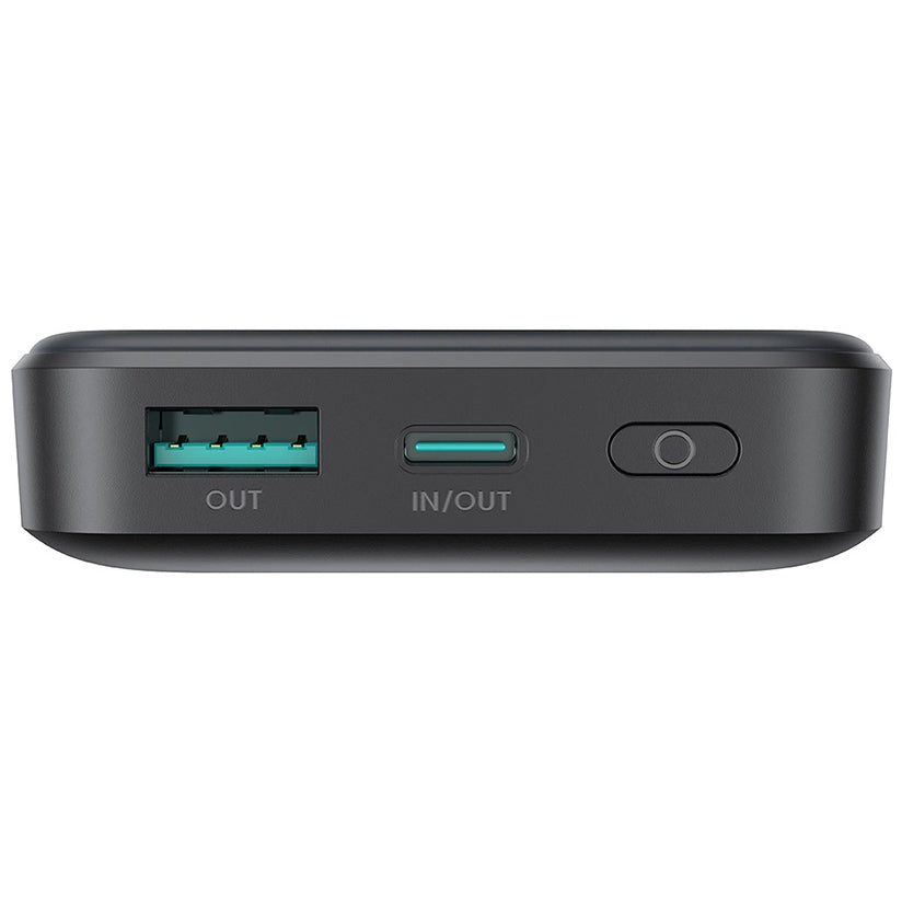 Batterie Externe Sans Fil Joyroom JR-W020, 10000mAh, 20W, QC + PD + FQI, 1 x QI - 1 x USB-A - 1 x USB-C, Noire
