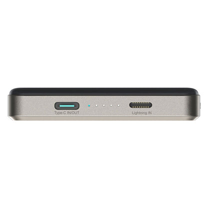 Batterie Externe Sans Fil Joyroom JR-PBM08 Pro, 10000mAh, 20W, PD + FQI, 1 x QI - 1 x USB-C, Beige