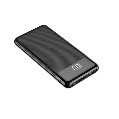 Batterie Externe Veger L11, 10000mAh, 2 x USB-A, Noire