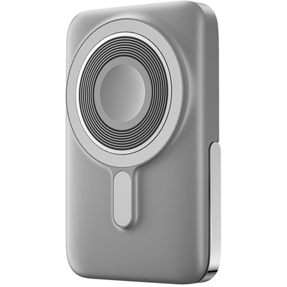 Batterie Externe Sans Fil WiWu Wi-P018, 10000mAh, 20W, PD + FQI, 1 x QI - 1 x USB-C, Gris