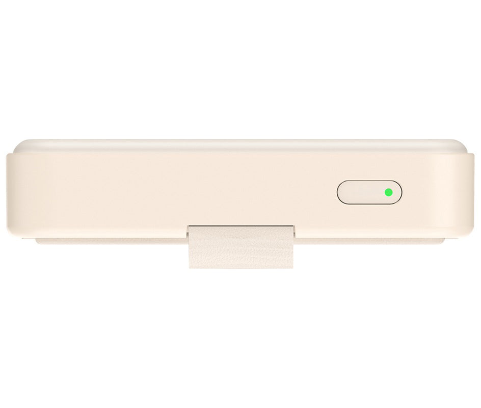 Kabellose Externe Batterie Xiaomi Mi Magnetic, 6000mAh, 15W, PD + FQI, 1 x QI - 1 x USB-C, Beige BHR9074GL