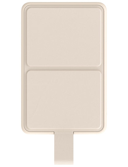 Kabellose Externe Batterie Xiaomi Mi Magnetic, 6000mAh, 15W, PD + FQI, 1 x QI - 1 x USB-C, Beige BHR9074GL